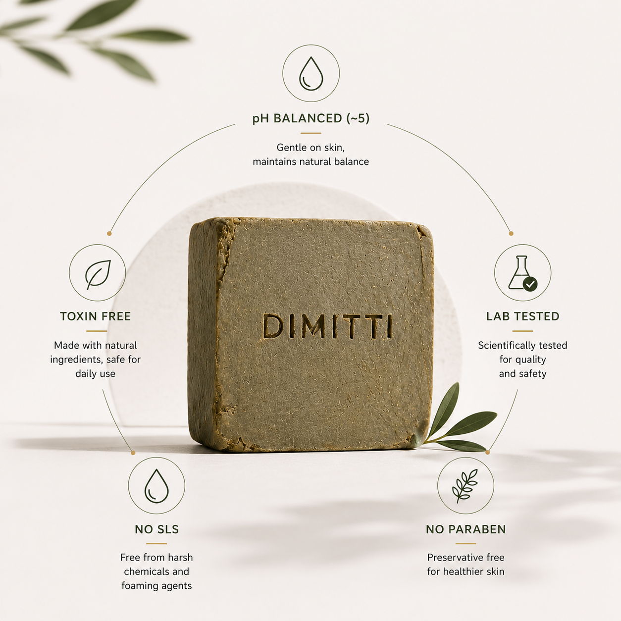 Dimitti Botanical Cleansing Ritual Bar