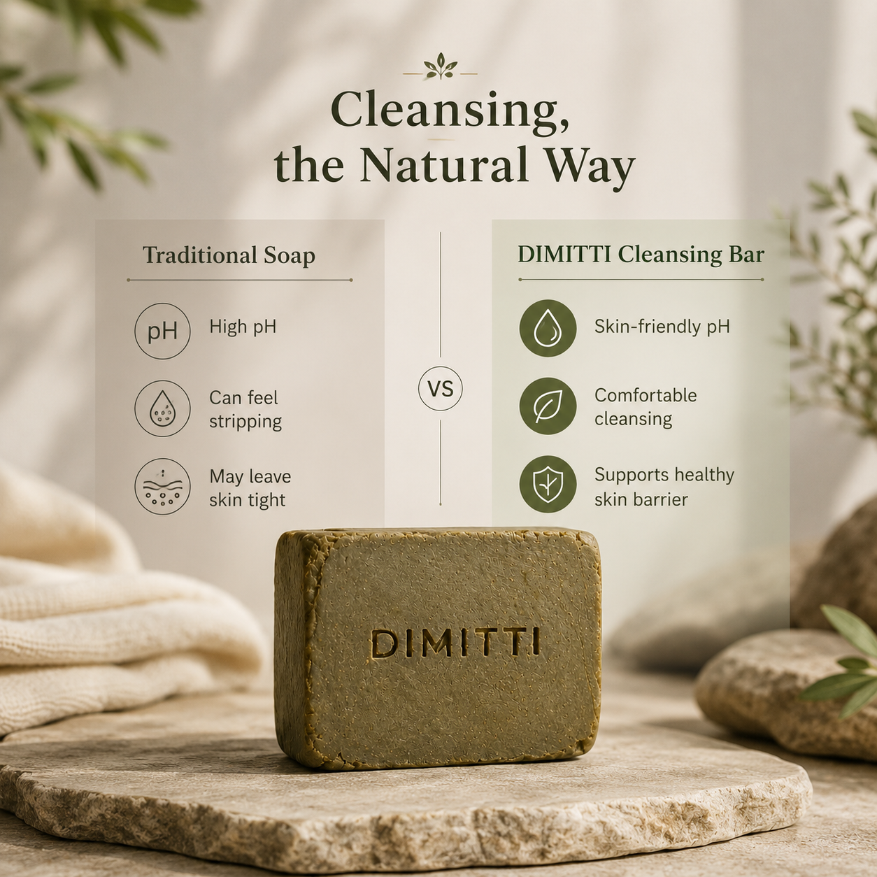 Dimitti Botanical Cleansing Ritual Bar